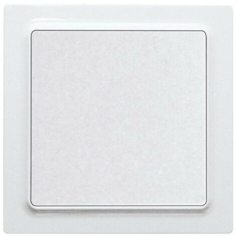 Bouton-poussoir sonde radio blanc pur brillant avec bascule simple