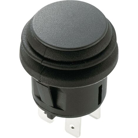 Bouton-poussoir TRU COMPONENTS TC-R13-527A2-02 1588075 250 V/AC 6 A 2 x Off/(On) à rappel 1 pc(s) S667431
