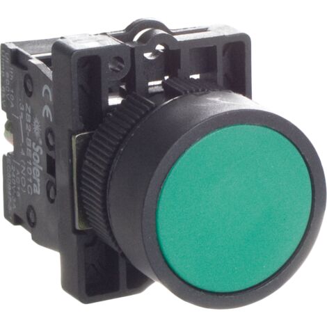Bouton poussoir vert SOLERA PULSA5V