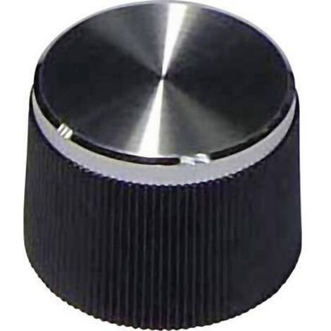BOUTON ROTATIF NOIR (Ø X H) 21 MM X 15 MM 1 PCS. TRU COMPONENTS 718076