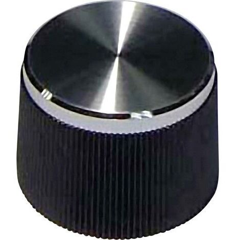 Bouton rotatif noir (Ø x H) 21 mm x 15 mm 21/6 1 pcs. S496461