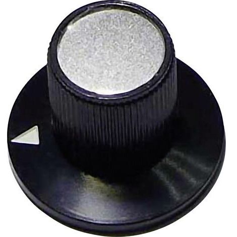 Bouton rotatif noir (Ø x H) 23 mm x 17 mm 23/12 1 pcs. S816851