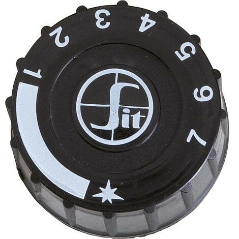 Bouton rotatif pour Minisit 710 marquage pour butee a gauche Ref. 0.916.092