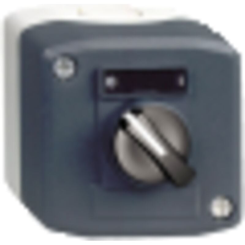 Schneider Electric - Harmony boite - 1 bouton tournant Ø22 à manette - 1F - XALD134