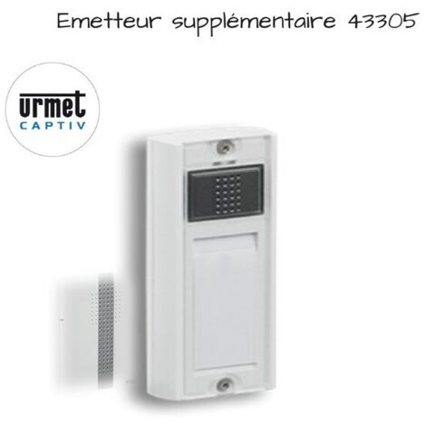 Bouton Seul De Carillon Radio Flash - Urmet France