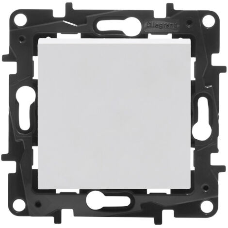 Bouton simple 6 A - blanc, NILOE STEP