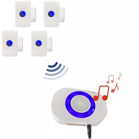 Bouton sonnette avec carillon "Essentiel 2" (gamme HEYO)