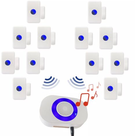 Bouton sonnette avec carillon "Essentiel 4" (gamme HEYO)