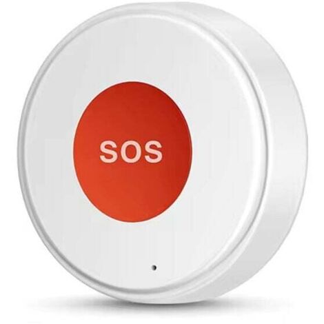 Bouton SOS pour Alarme Domestique sans Fil, Sauveur de Vie pour Les Personnes âgées, Bouton SOS pour Alarme Domestique