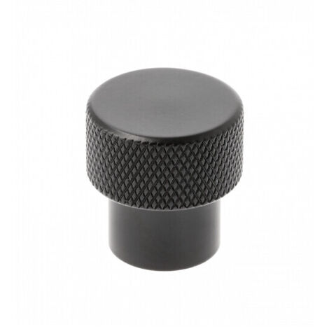 Bouton Structure. diamètre 22 mm. hauteur 23 mm. noir mat - SYNBIOZ