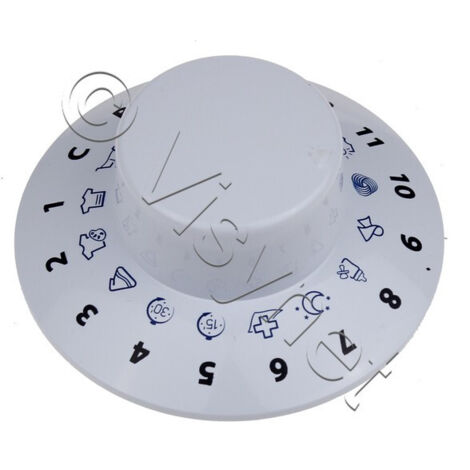 BOUTON TIMER WHITE PW ARM PRNE02 POUR LAVE LINGE ARISTON - C00264221