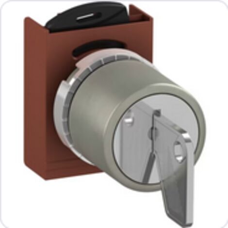 Bouton tournant à clé - 4 positions - Fixe 1SFA184468R9006 ABB HW052188
