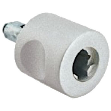 Bouton universel à clé pour serrure espagnolette UNO sans cylindre OJMAR 7064.A001NI