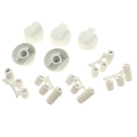 UNIVERSAL Bouton universel blanc multi-axes par 5 - bloc evier divers