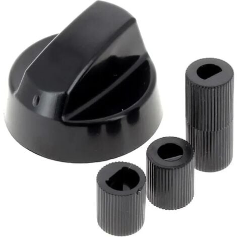 Bouton universel noir multi-axes - four divers
