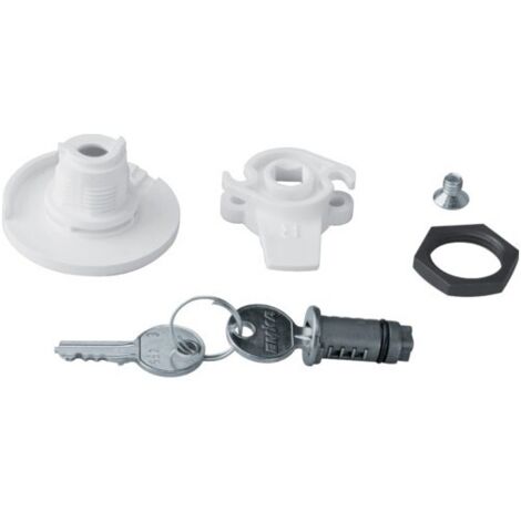 Bouton verrou clé 455 - ENVELOPPES HAGER FZ453N
