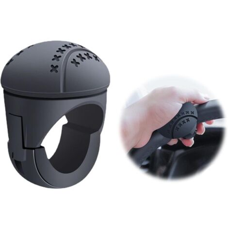 Bouton Volant Direction Universel Voiture - Bouton Power Spinner Fit Boule de Rappel de Volant pour Voitures, Camion, Chariot élévateur, Tondeuse, Tracteur, Bateau, Voiturette de Golf