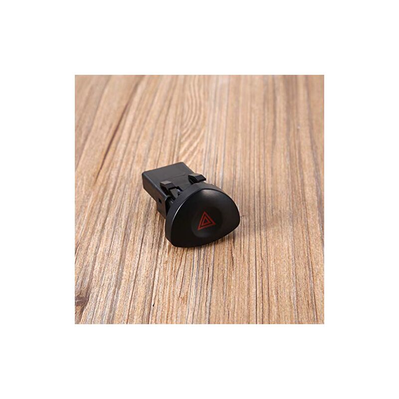 Gotrays - Bouton Warning Interrupteur Feux de détresse Commutation d'avertissement Danger pour R-enault Clio mk ii 1998-2005 8200442723