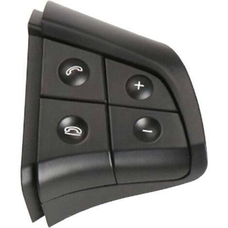 Boutons de commande au volant de remplacement pour Mercedes Benz W164 W245 W251 GL350 ML350 R280 B180 B200 B300 ML GL BR-Class (4 boutons noirs à droite)