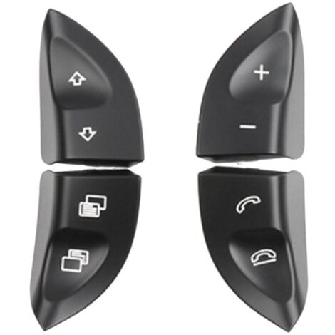 Boutons de commande au volant gauche et droit pour Mercedes Classe S W220 (1998-2005) et W215 (1999-2006), noir, en parfait état.-AquaForge