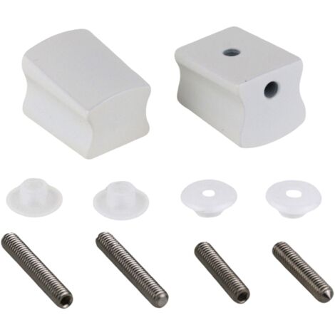 Boutons de rechange pour cabine de douche Samo newcee RIC904  blanc