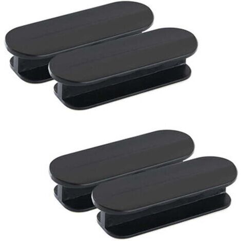 Boutons et poignées de meubles,Lot de 4 poignées auto-adhésives pour placard de cuisine, tiroir, fenêtre, porte coulissante