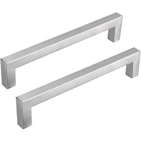 Boutons et poignées de meubles,Lot de 5 Poignées Cuisine Inox Poignées Meuble Cuisine -Poignées Inoxydable Entraxe 160mm