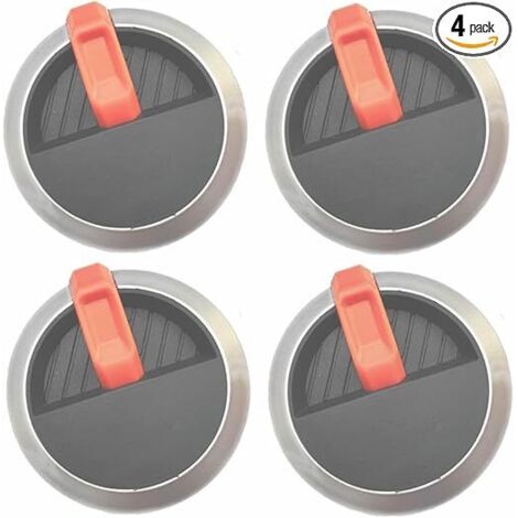 Boutons grille Blackstone lot 4, boutons remplacement brûleur barbecue contrôle précis