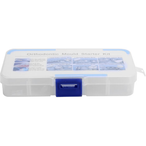 Boutons lingual orthodontiques portables, accessoires de brackets et kit d'outils de soins bucco-dentaires