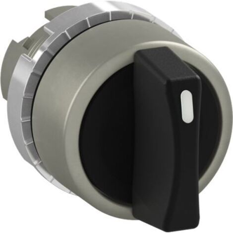Boutons tournant 3-POS non-lumineux poignée courte Noir A impulsion 1SFA184320R9006 ABB HW052152