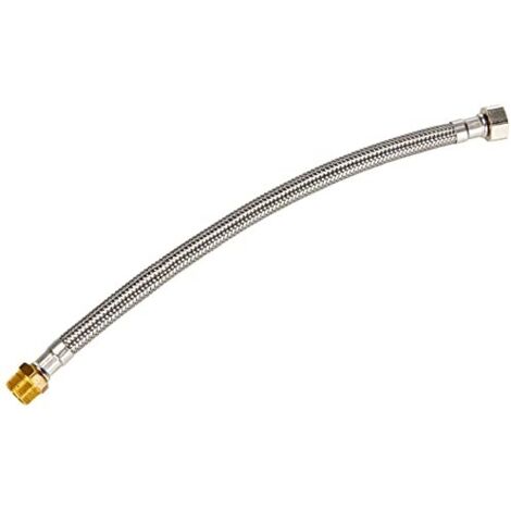 Boutt 3122933 FMF12 - Flessibile sanitario con attacco maschio/femmina, 12 x 17, lunghezza: 300 mm, DN8