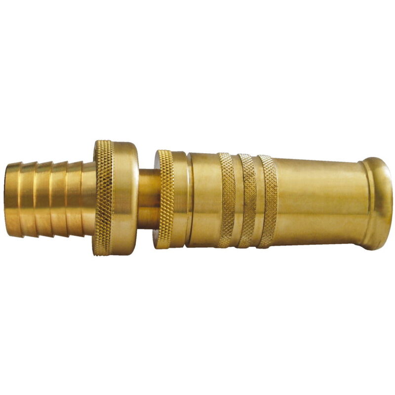 Lance maraichère avec raccord cannelé, femelle 33x42, pour tuyau de Ø25 - Boutté