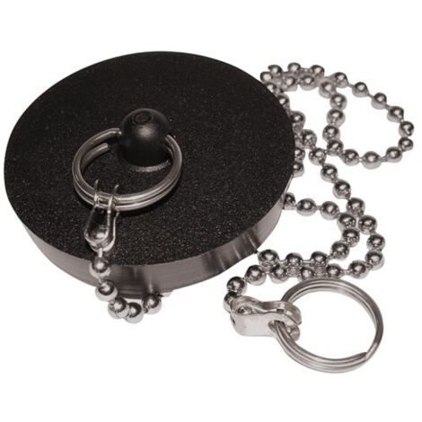 BOUTTE - Bouchon chainette noir 45mm sc