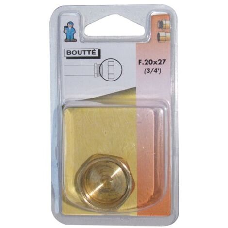 BOUTTE - Bouchon femelle 20x27 laiton sc