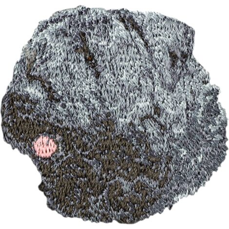 Bouvier des Flandres - toppa a forma di cane, toppa ricamata, decorazione unica per uno zaino di Art-Dog