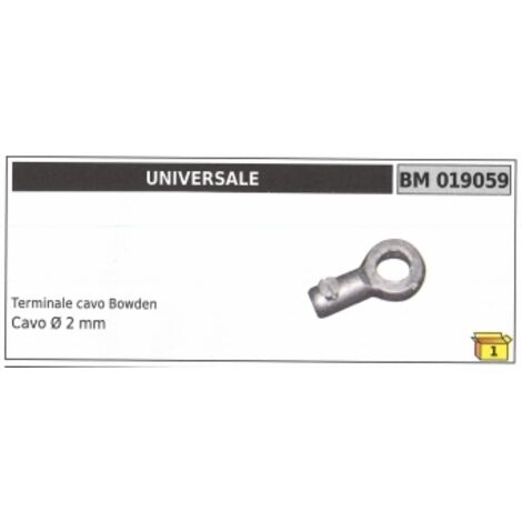 Bowdenzugklemme UNIVERSAL Kabel Ø  2 mm Code 019059