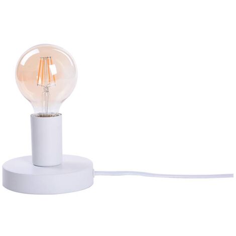 BOWIE, TABLE LAMPS, E27 1  MAX 60W, IP20, D115  95 MM, WHITE