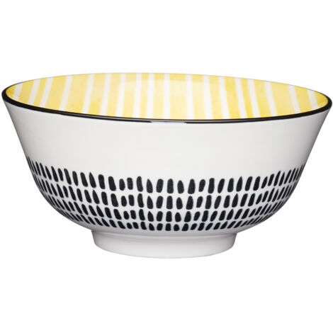 Bowl "Yellow Stripe