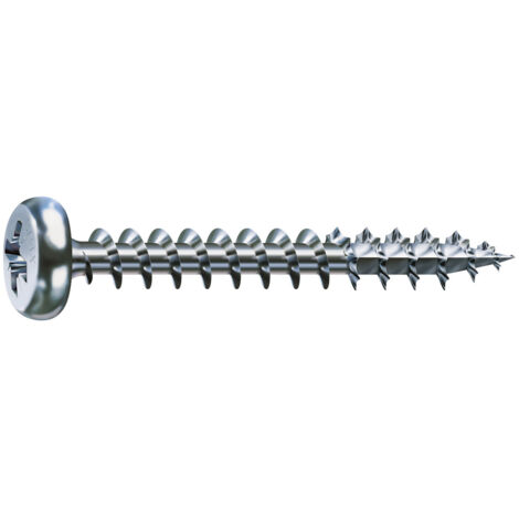 Box 100 Universal Tornillo 3,5X20 Cabeza Redonda Spax Pz Wirox 100 Pc