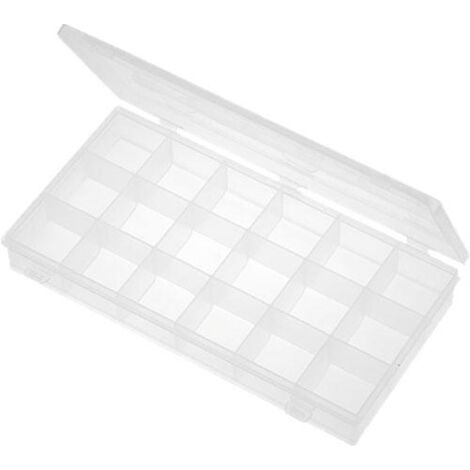 Box 18 Containers 43x52x37,5mm Transparent Nb-box18b