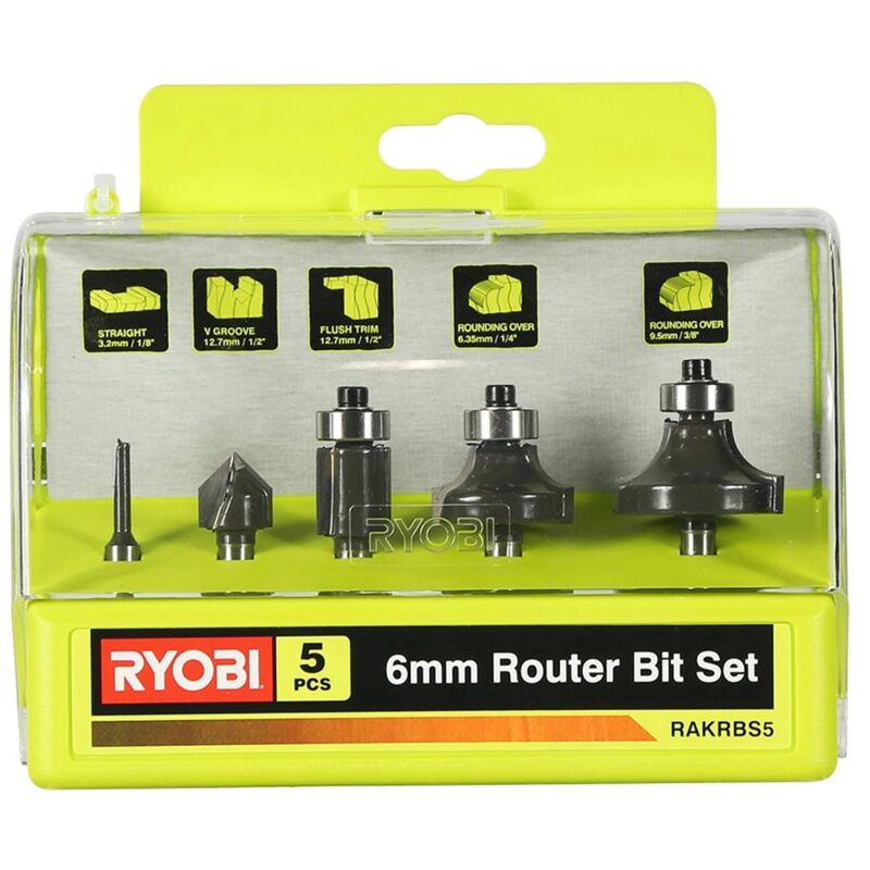 Image of 5-teiliges Ausstechset Ryobi RAKRBS5