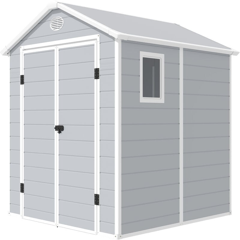 Garden Friend - Chalet en plastique Harmony Big Store h. 226 d. 192 l. 190 cm