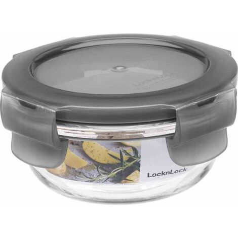 Box "Boroseal" 0,13 l rund Ø 10 x 5 cm, transparent