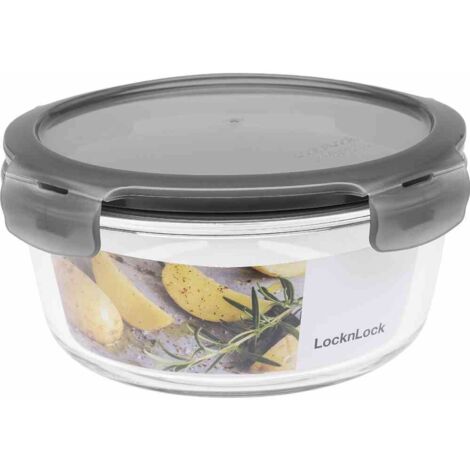 Box "Boroseal" 0,95 l rund Ø 18 x 8,2 cm, transparent