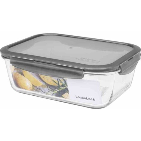 Box "Boroseal" 2,0 l eckig 25,1 x 18,9 x 8,8 cm, transparent