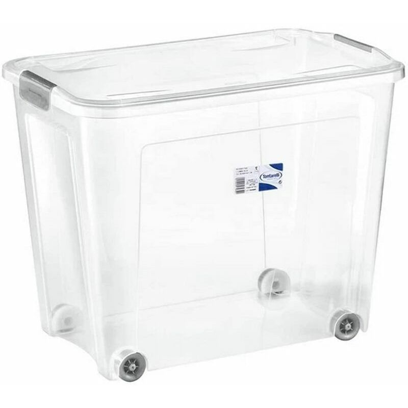 Combi box 67L + cop. clips e ruote Tontarelli