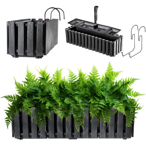Box da balcone KADAX 58 cm + 2 maniglie Antracite