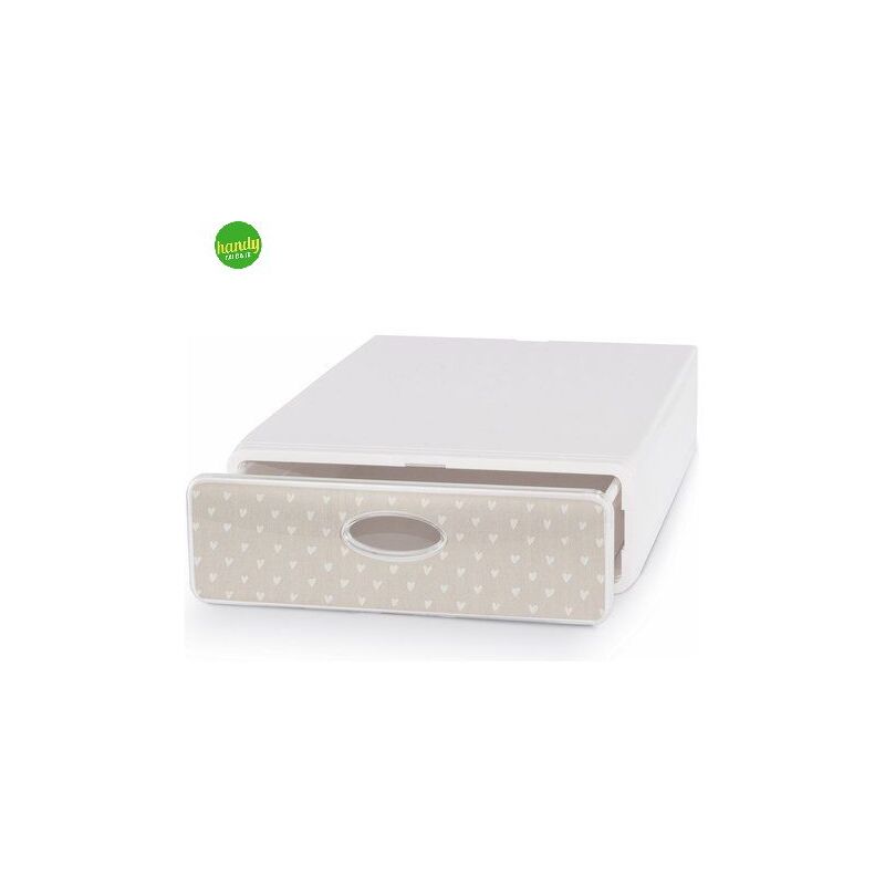 Image of Domoliving - Box deco qbox slim natural bianco 9 x 28 x 40 cm