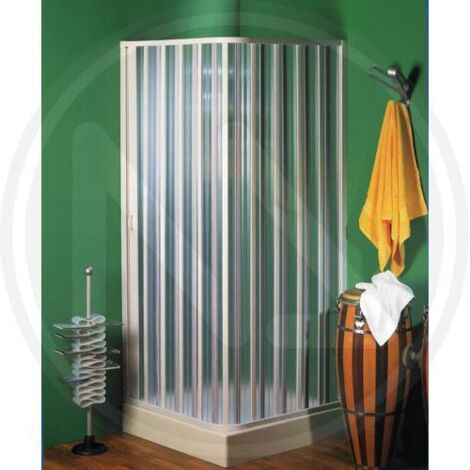 BOX DOCCIA 2 LATI APERTURA LATERALE VENERE H.185 - LATO 100/80 ARREDO BAGNO