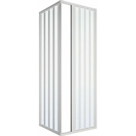 BOX DOCCIA 2 LATI SOFFIETTO RIDUCIBILE MODELLO LORIS LUX cm 80 x 120